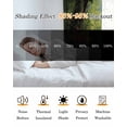 thumbnail image 4 of Forest Black Out Curtains 84 Inch Long for Living Room, Nature Woodland Spring Scenic Green Trees Flower Blackout Curtain Shade Thermal Insulated Window Curtains Grommet Drapes 42"x84" 2 Panels, 4 of 8