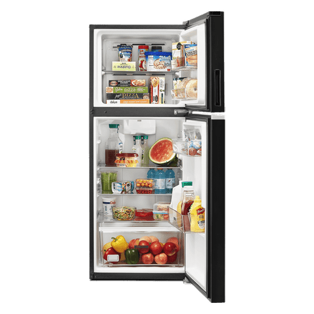Whirlpool - 11.6 Cu. Ft. Top-Freezer Counter-Depth Refrigerator - Black