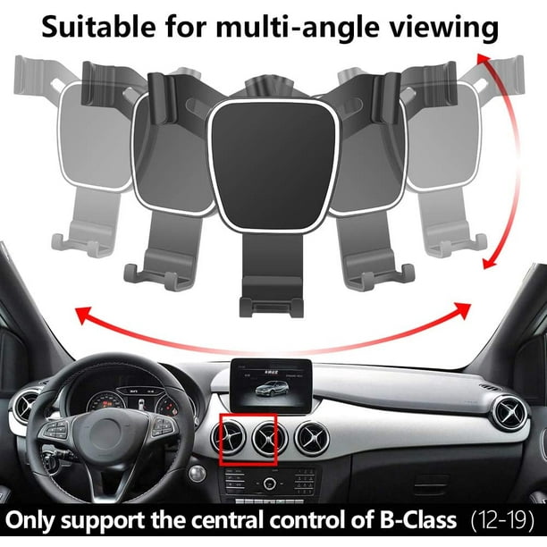 LUNQIN Car Phone Holder for Mercedes Benz B Class 2019 2020 B180