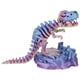 thumbnail image 1 of Cráneo Integrado Impreso en 3D Wdftyju Las Articulaciones Del Tyrannosaurus Rex Pueden Moverse Libremente Adornos Modelo Mano Dinosaurio Mini Color Del Iris, 1 of 9