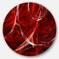 thumbnail image 2 of Designart - Art Mural en Métal Cercle Abstrait de Nuages Tourbillonnants, 2 of 4