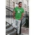 thumbnail image 3 of Old Glory Mens St. Patrick's Day Boston Shamrock Short Sleeve Graphic T Shirt, 3 of 6