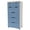 Blue, variant on 6 Drawers Dresser Chest, Freestanding 5-Layer Plastic Storage Cabinet Tower with Lock and Wheels for Living Room Bedroom Children's Room Pink