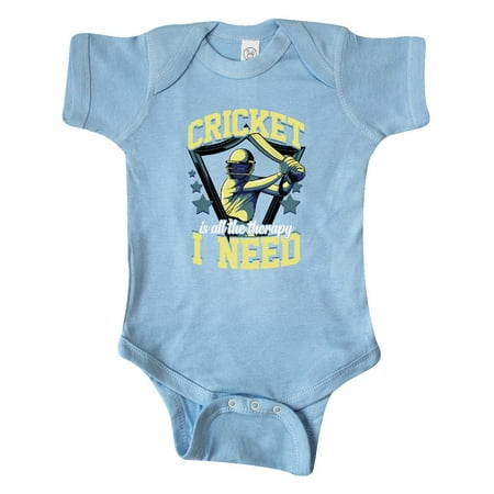 

Inktastic Cricket is my Therapy Gift Baby Boy Bodysuit