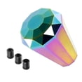 thumbnail image 4 of Riwesomey Perilla de palanca de cambios de diamante con tuercas de 8mm/10mm/12mm, Protector Universal de perilla de palanca de cambios de aleación de Automoción decorativa y accesorios No.1, 4 of 6