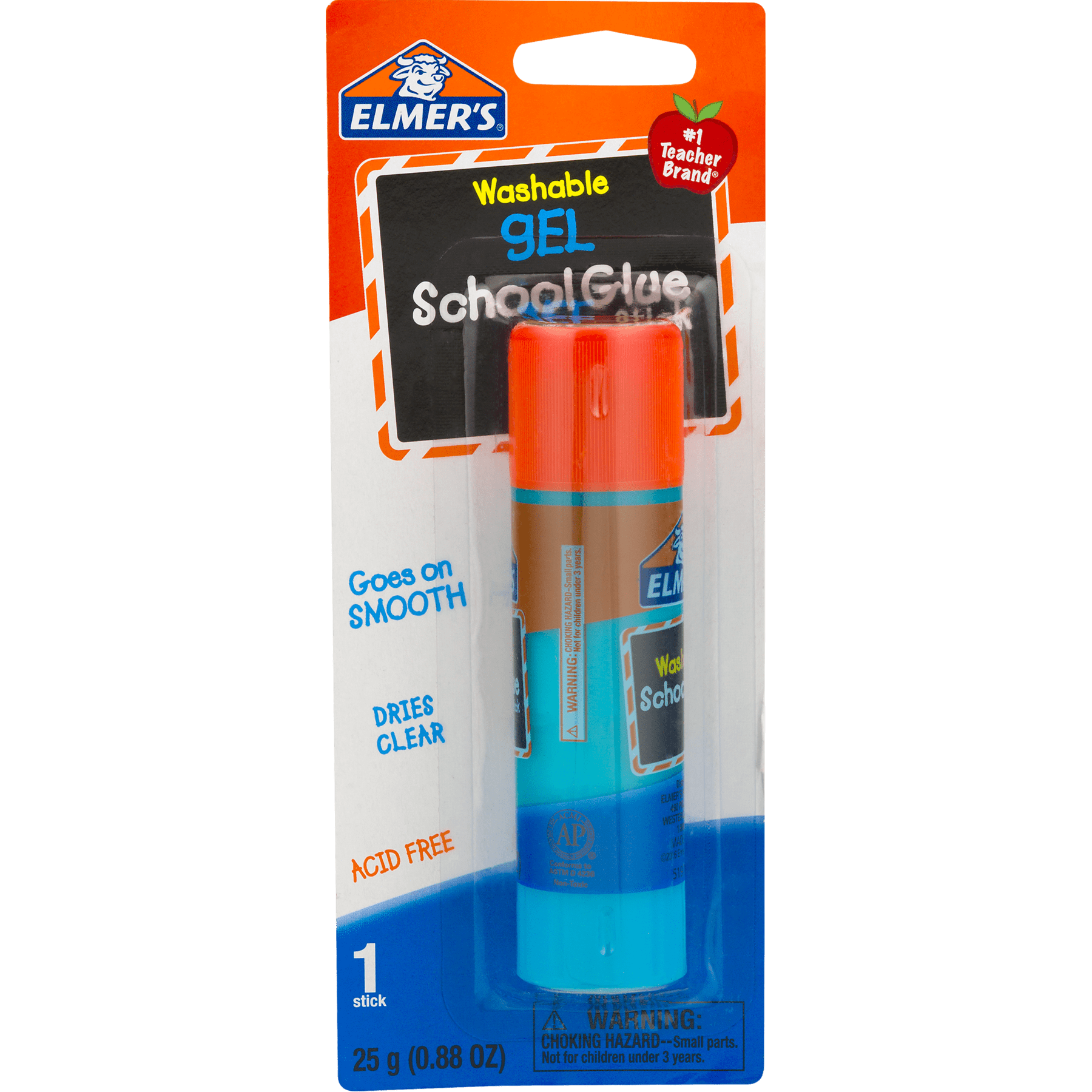 Elmer's 25 Gram Gel Glue Stick, 1 Each