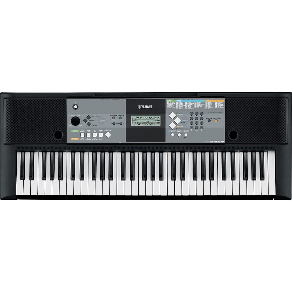 Yamaha PSR-E233 61-Key Entry-Level Portable Keyboard - Walmart.com