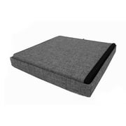Foldable Storage Ottoman, Charcoal Gray by Seville Classics