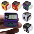 thumbnail image 2 of Compteur Électronique de Doigt avec Réinitialisable 5 Chiffres LCD Compteur Numérique de Tally Affichage de Doigt crochet Clic de Genou Compteur Clic Tally clicker, 2 of 9