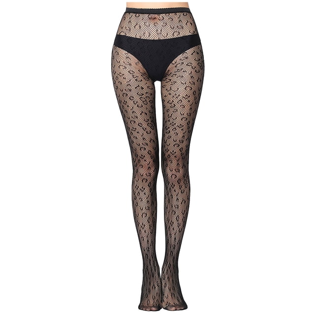 Leggings de malla con perspectiva para mujer, tallas grandes, medias de red, medias de seda para mujer