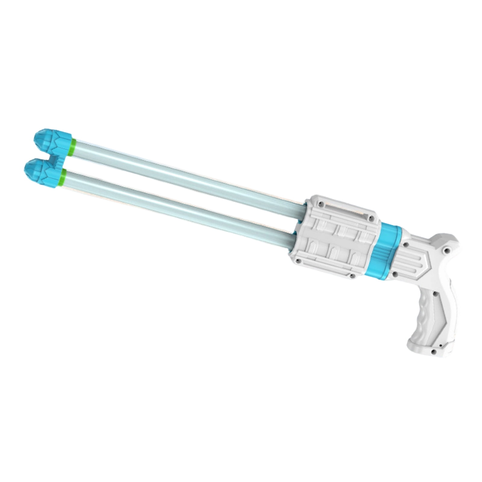 16.5in Large Pull-Type Water Blaster, Multi-Stream Cannon for Beach Fun, Long Range Soaker, Outdoor Summer Activity Gear, Random Colors, A
