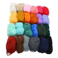 thumbnail image 4 of Fil Acrylique 24 Couleurs Fil Coloré Fil de Coton pour Crochet Technologie de Pointe, 4 of 8