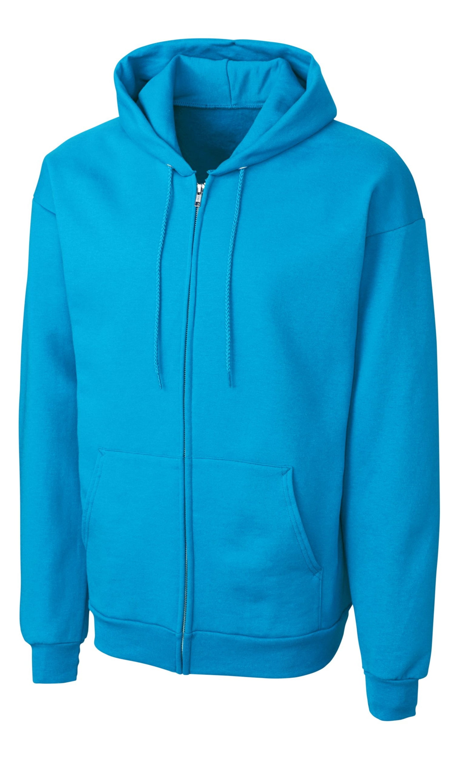 neon blue hoodie