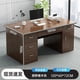 thumbnail image 1 of Wooden Bureau Office Desks Drawers Workbench Standing Storage Office Desks Multifunctional Reception Scrivania Room Furnitures My Lux Decor Round, 1 of 30