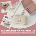 thumbnail image 4 of 2023 Simple Cute Cartoon Folding Pu Wallet Korean Version Ladies Short, 4 of 8