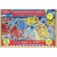 thumbnail image 5 of Bendon TS Shure United States USA Map 50-Piece Educational Wooden Learning Magnets, 5 of 5
