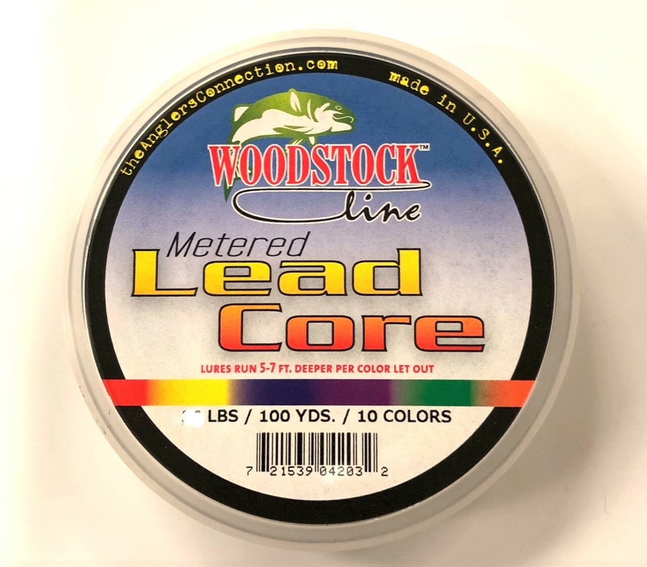 Woodstock 45-Pounds Metered Lead Core Fishing Line 