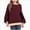 A76-Wine, variant on Girls Sweatshirt Casual Baggy Long Sleeve Solid Plush Hooded Pullover Soft Comfy Trendy Cute Streetwear Tops with Pockets,6-12 Months 12-24 Months 2t 3t 4t 5t 6t 7t 8t 9t Children Pink 13-14 Years