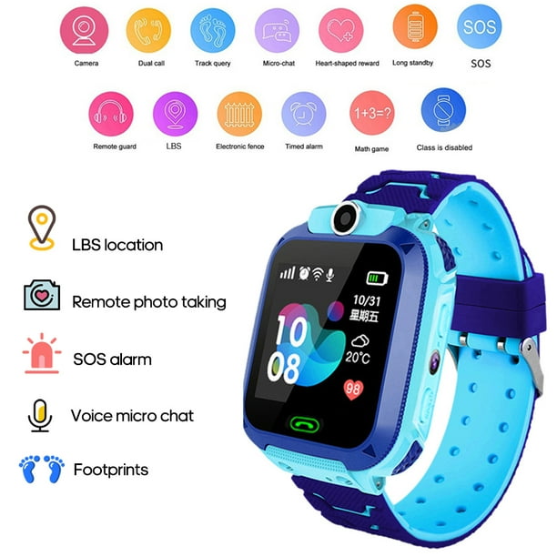 Kids Smartwatch Intelligent Kids Watch Q12B Smartwatch Phone Watch for Android IOS 2G SIM Card