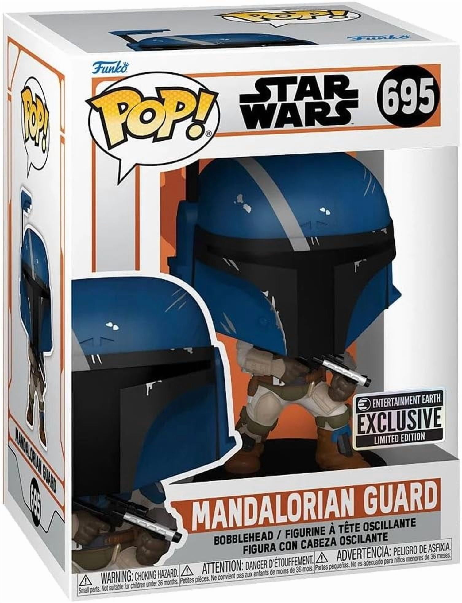 Funko POP THE MANDALORIAN／マンダロリアン Amazon.com: POP Funko Star Wars Mandalorian with Darksaber (Chrome