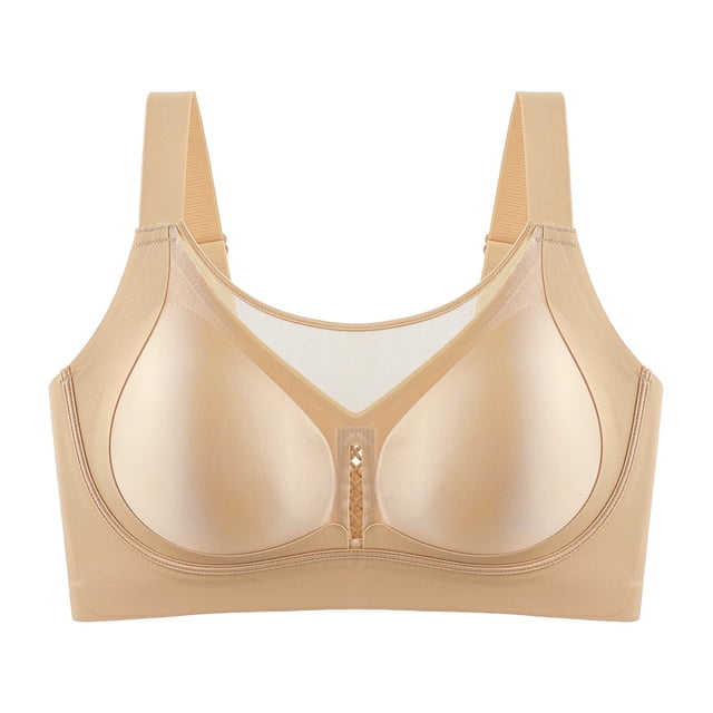 Bra Lingerie Everyday Comfort Seamless Wirefree Lift Support T Shirt Bra with Side Coverage for All Seasons Craftsmanship