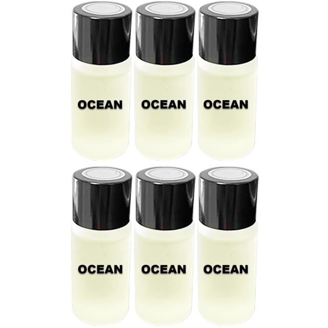 Ambientador para auto KESOCI Ocean recarga 6 x 10 ml