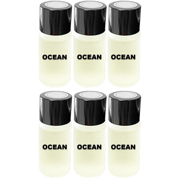 Ambientador para auto KESOCI Ocean recarga 6 x 10 ml