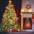 thumbnail image 1 of Xihbxyly Luces Led para Árbol de Navidad, Cadena de Luces Led con Control Remoto, Iluminación Festiva Multicolor, Decoración Navideña para Interiores y Exteriores, 2 M de Largo, 16 Luces, Tamaño 300, 1 of 7