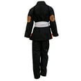 thumbnail image 2 of Chaos and Order Kid's Base Label V2 BJJ Gi - M1 - Black, 2 of 4