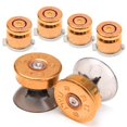 thumbnail image 2 of 6Pcs Replacement Metal Buttons Thumbstick Kit for Sony PS4/PS3 Controller Home Button Return Back Power Switch Key Repair, 2 of 5