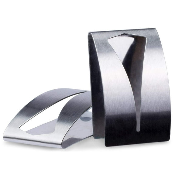 Masirs Adhesive Towel Hooks Stainless Steel Set of 2