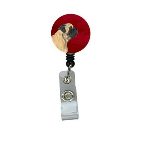 Carolines Treasures SS6024BR Mastiff Retractable Badge Reel or ID Holder with Clip