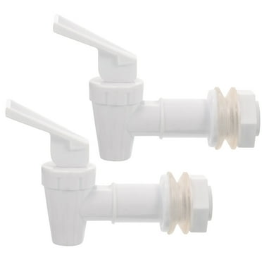 Masteelf 17742990 Plastic White Water Cooler Faucet 2 Piece