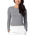 thumbnail image 2 of Adar Underscrubs for Women Multi Color 3 Pack - Long Sleeve Underscrub Comfort Tee, 2 of 6