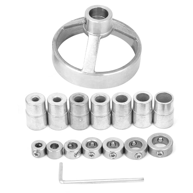 16 pcs Perceuse Guide Perforateur de Trou de Travail du Bois Vertical Foreuse Locator