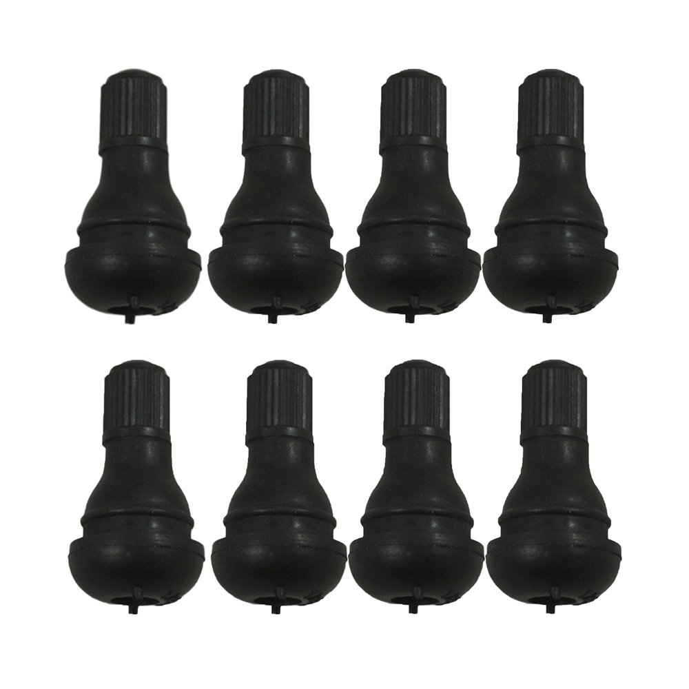 ABN Rubber Valve Stems (TR412, 8 Pack)