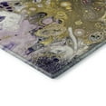 thumbnail image 4 of Addison Rugs Mayfield Washable Contemporary Abstract Amethyst Rectangle Rug, 1'8" x 2'6", 4 of 5
