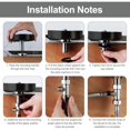 thumbnail image 4 of Countertop Glass Washer Sink, Quick Rinser, Sink Rinser, Automatic Cup Washer, with 360° Rotating Jet, 35 15 cm, 4 of 5
