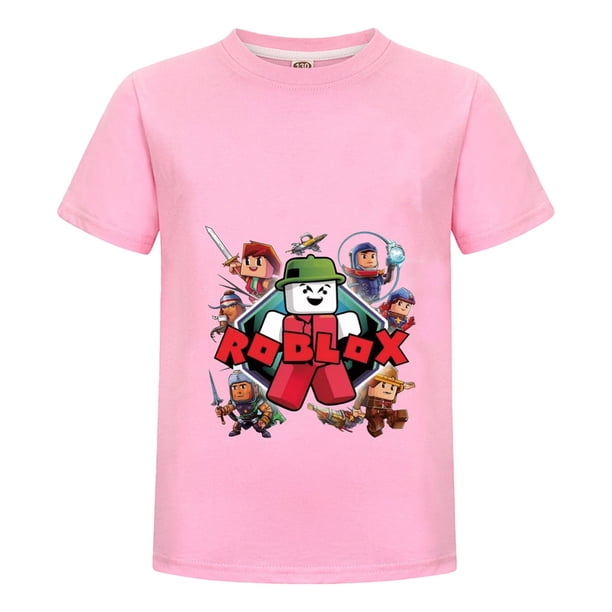 Ropa Gamer Infantil Roblox, Camiseta de Niño con Estilo Divertido, Playera de Algodón Suave, Ideal para Cumpleaños