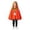 Orange-1, variant on Infant Pumpkin Costume 2 Piece Soft Cloak Hood and Pants Baby Halloween Costumes