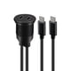 thumbnail image 1 of USB Tipo C Cable de Extensión 1M Macho A Hembra Doble Puerto Impermeable Coche Montaje Cable para Coche Camión Usb3.1, 1 of 5