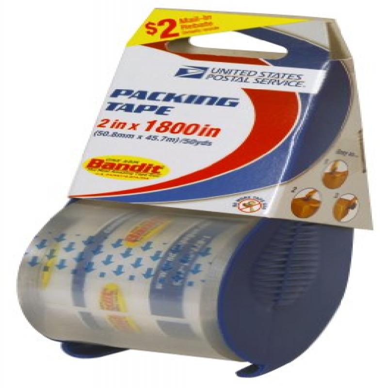LePage's USPS Bandit Tape Gun, 2 Inches x 1800 Inches (82008) Walmart