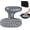Gray, variant on Cast Iron Scrubber | Dish Scrub Brush | 316 Cleaner Chainmail Scrubber for Cast Iron Pan Skillet Cleaner - Dish Scouring Pad Dishwasher Safe Cleaning Kit, Black 02