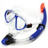 Adult Pvc Swimming Diving Scuba Goggles Glass Mask Snorkel Set Water Sports