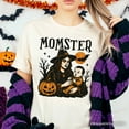 thumbnail image 2 of Momster T-Shirt for Spooky Season, Witchy Halloween Tee for Moms, 2 of 6