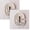 2Pack C, variant on 2Pcs 5 Inch 26 Letter For Wall Decoration Flowers Can Be Painted On Wood Children'S Room Letters Wooden Letters For Crafts Name Signs Wedding Home Decoration Desktop Ornament