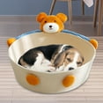 thumbnail image 6 of oshhnii Cotton Rope Cat Bed Cat Scratcher Cat Sleeping Bed Summer Puppy Bed Cat Nest Bear S, 6 of 9