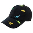 Baby Girl Winter Hat Kids Peaked Cap Cartoon Dinosaur Baseball Cap