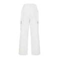 thumbnail image 6 of Aofany Women's Cargo Pants Casual Loose High Waisted Wide Leg Pants Trendy Plus Size Baggy Trousers with Pockets, 6 of 7