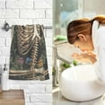 thumbnail image 2 of Dreamtimes Flowers Growing on Skull Bath Towels Set 16×28 inches, Cotton Face Towel Water Absorbent Lightweight Quickdry Hand Towels for Bathroom Ktichen Travel Gym, 2 of 7